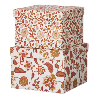 Set od 2 dekorativne kutije M Divya Ruby