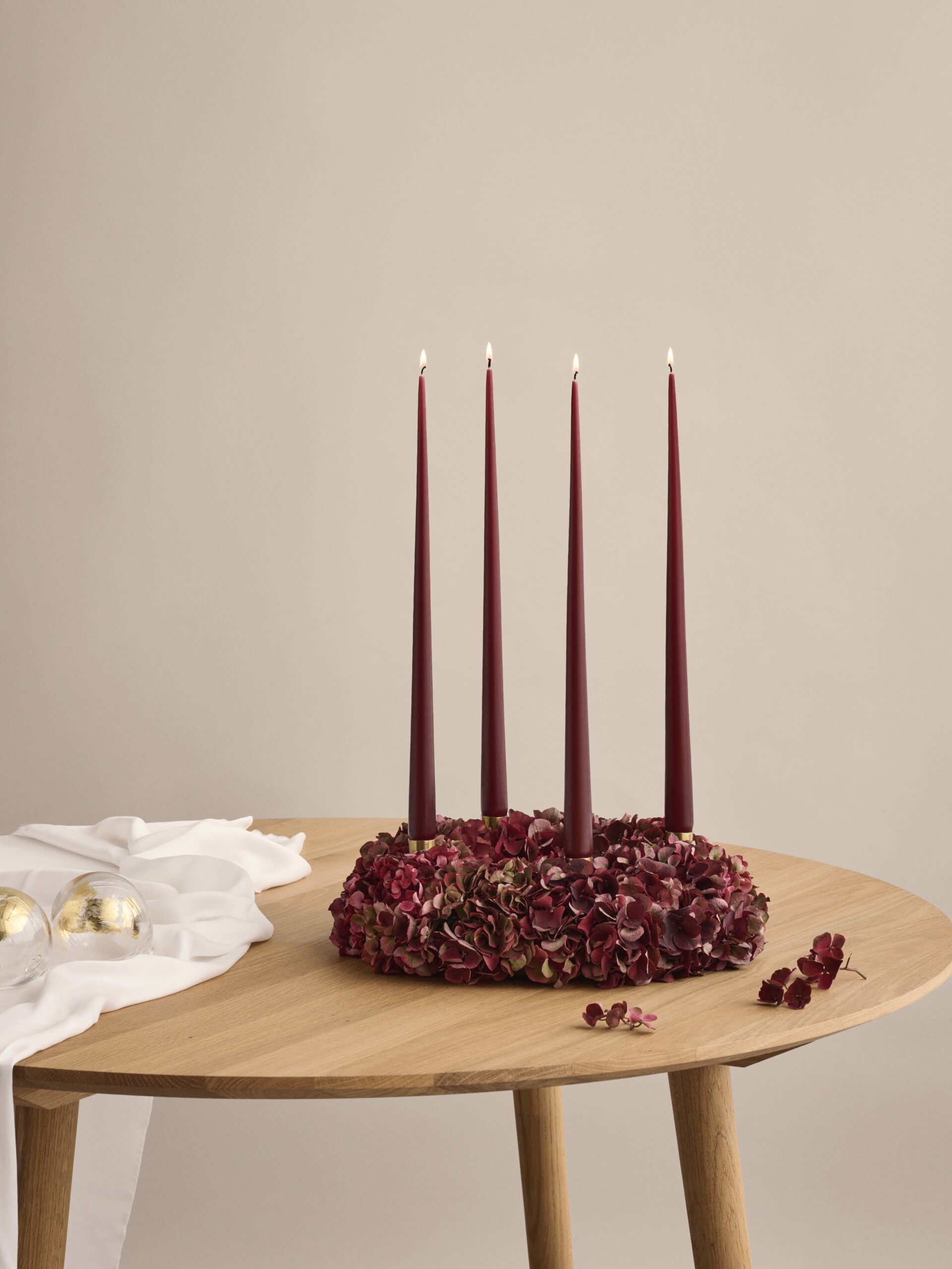 Komplet Ester & Erik dugačkih ukrasnih svijeća/2kom - Slika 2