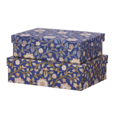 Set od 2 dekorativne kutije S Roja Indigo