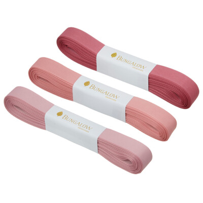 Ukrasna vrpca Grosgrain 16mm Colonial Rose S/3kom