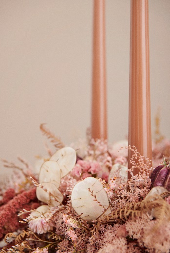 Komplet Ester & Erik dugačkih ukrasnih svijeća/2kom - Slika 4