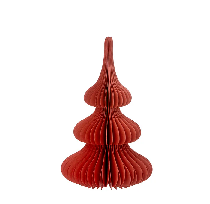 Papirnati borić 24cm crveni