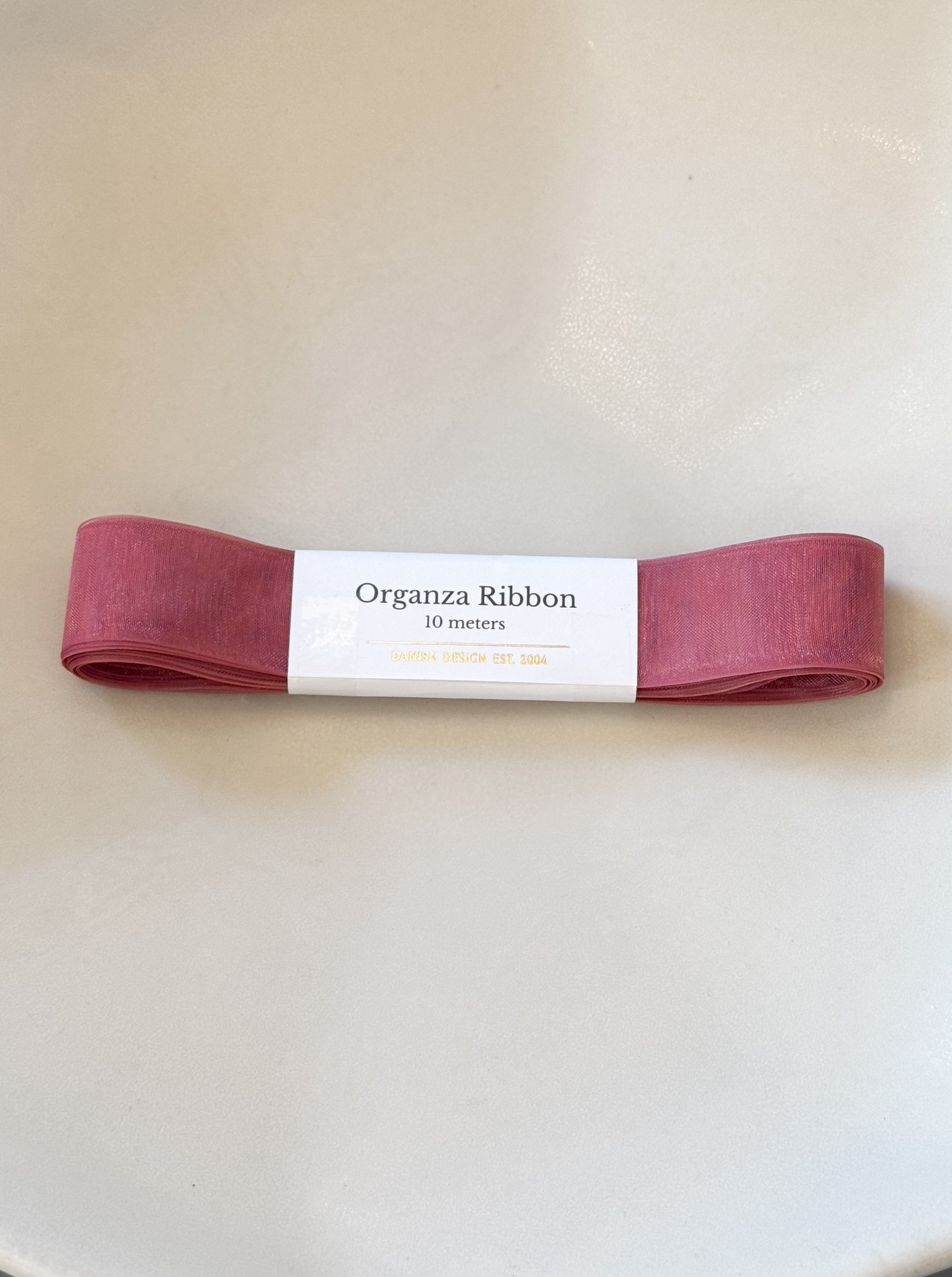 Ukrasna vrpca od organze 22mm Fuchsia M