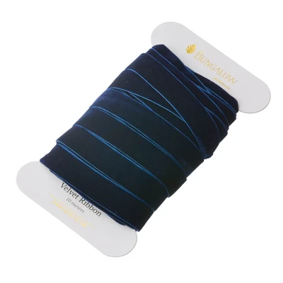 Baršunasta traka 16mm Indigo